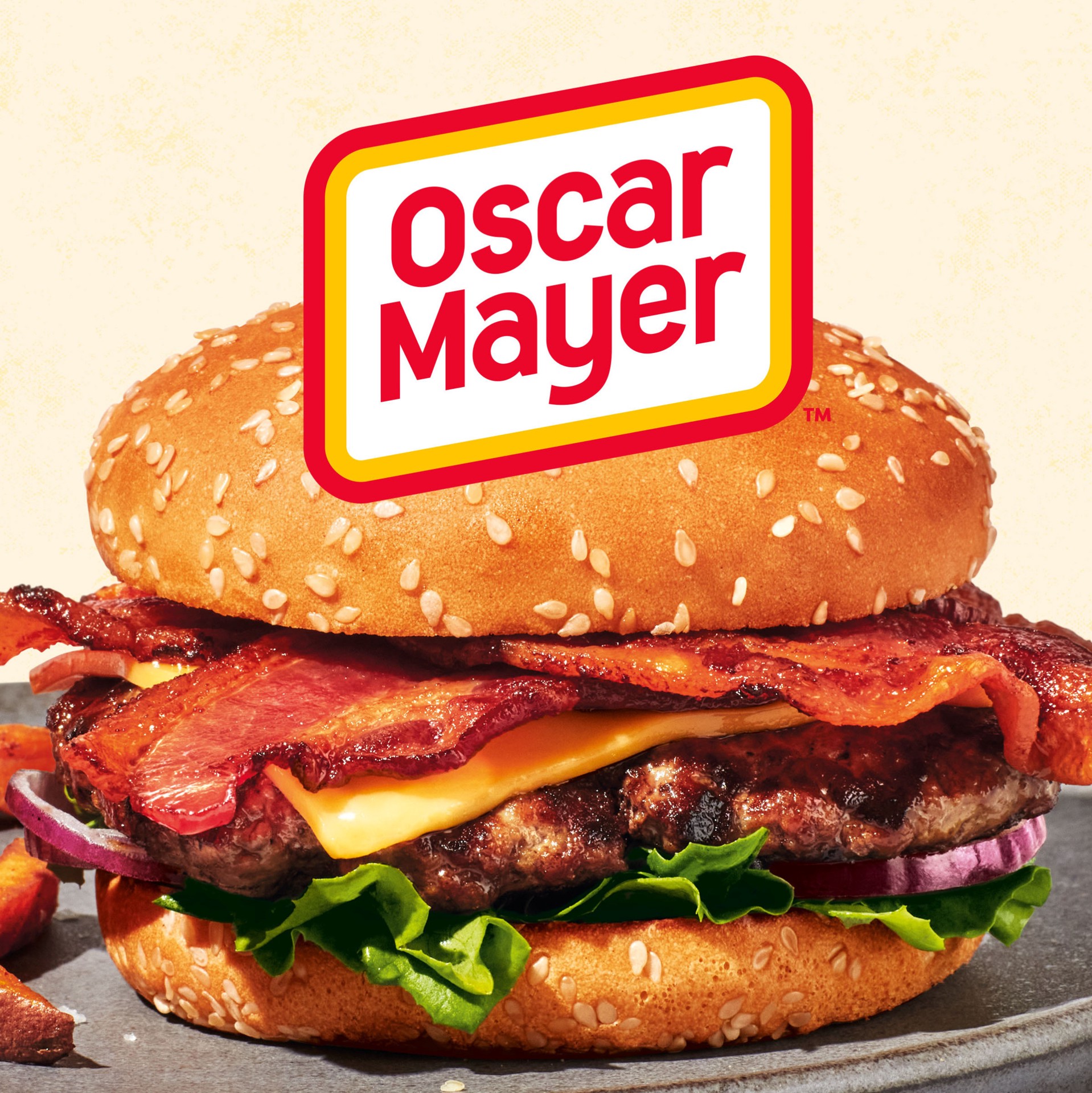 slide 4 of 5, Oscar Mayer Natural Thick Cut Smoked Uncured Bacon Pack, 8-10 slices, 12 oz