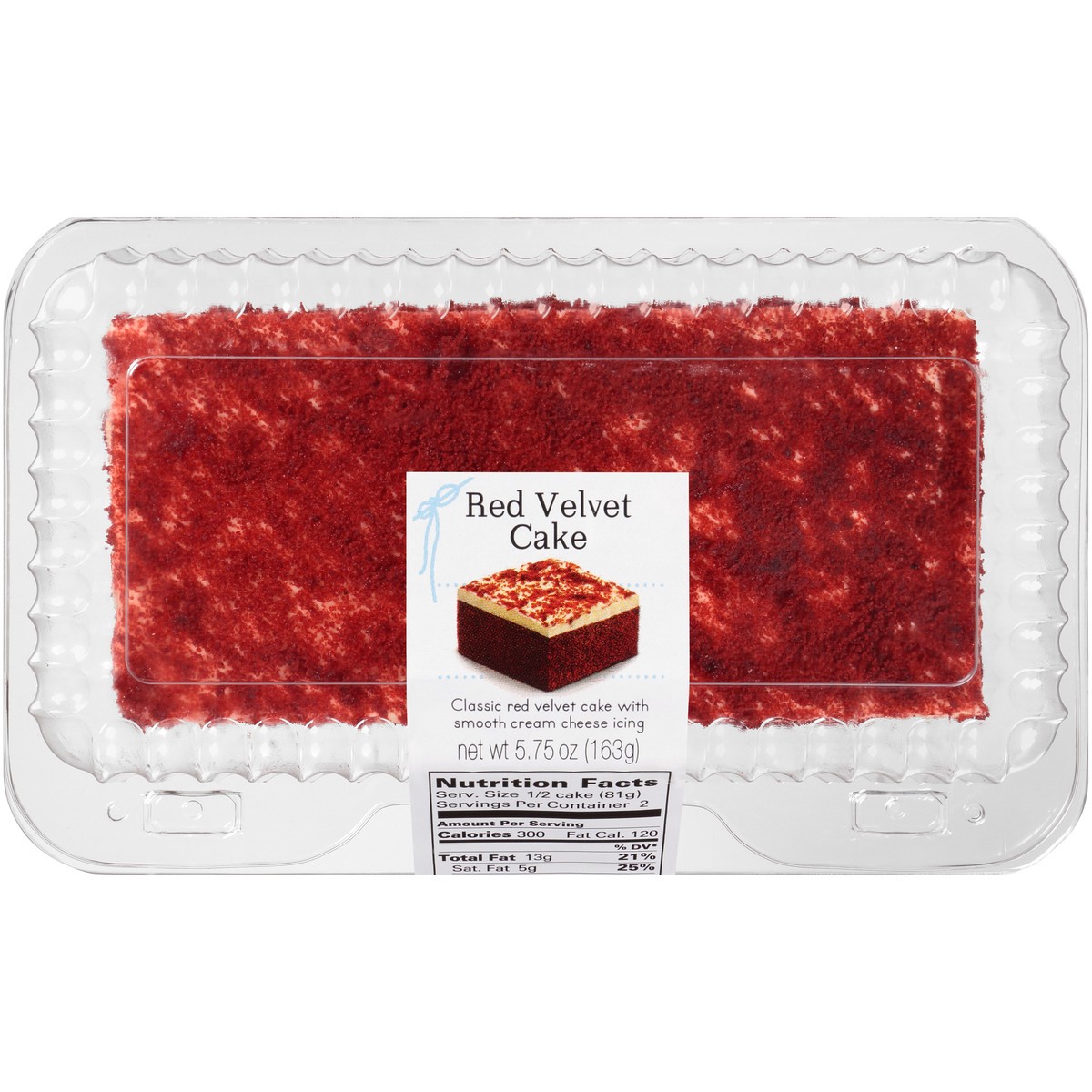 slide 5 of 7, Rich's Red Velvet Cake 5.75 oz. Clamshell, 5.75 oz