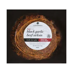 L&B Lunds & Byerlys Black Garlic Beef Sirloin 6 oz