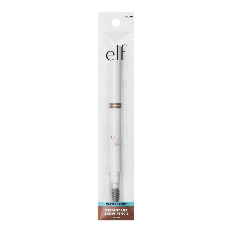 slide 5 of 8, e.l.f. Instant Lift Waterproof Brow Pencil, Taupe, 0.008 oz