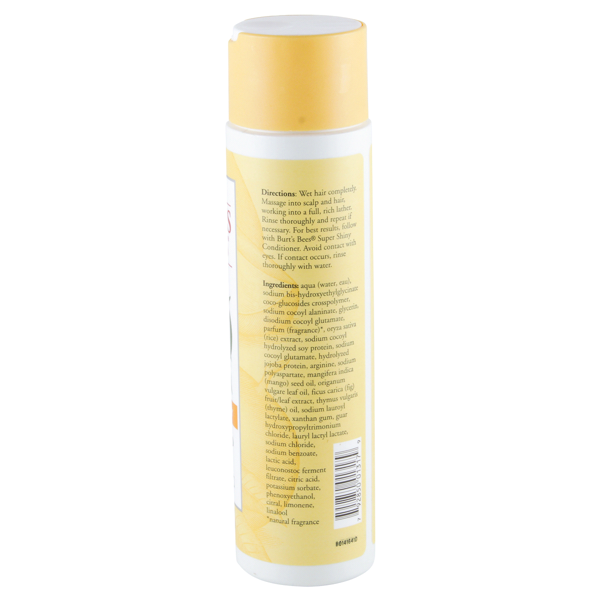 slide 2 of 4, Burt's Bees Super Shiny Mango Shampoo, 10 fl oz