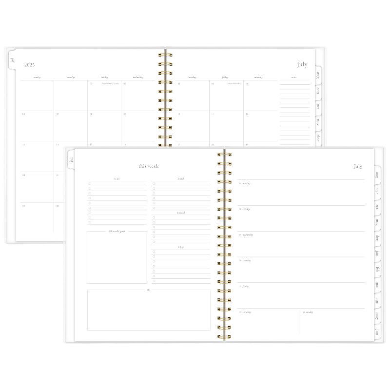 slide 2 of 8, Sugar Paper Essentials Weekly/Monthly Planner 7/8"x 9-1/2"x11" Harbor Floral, 1 ct