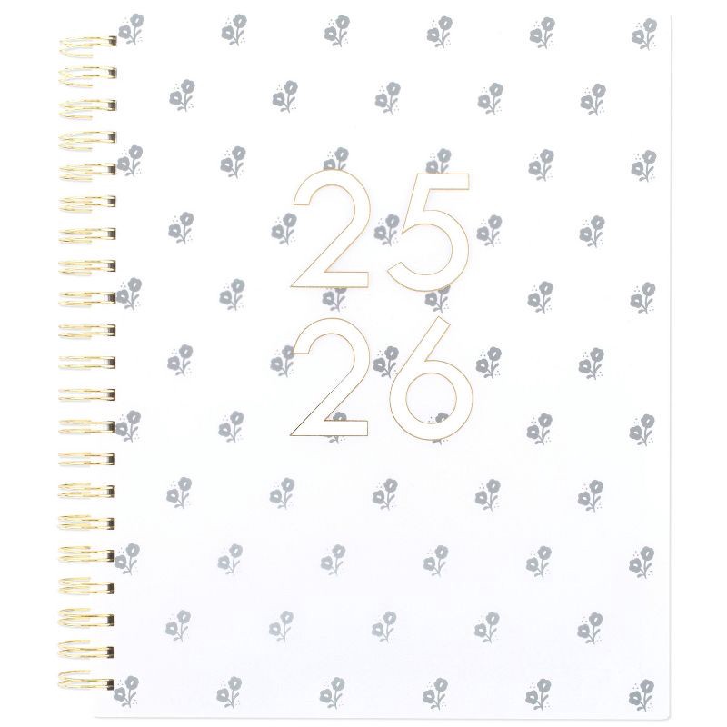 slide 1 of 8, Sugar Paper Essentials Weekly/Monthly Planner 7/8"x 9-1/2"x11" Harbor Floral, 1 ct