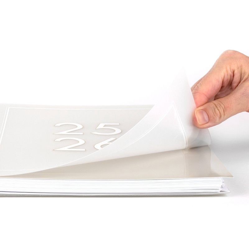 slide 7 of 10, Sugar Paper Essentials Paper Frosted Poly Weekly/Monthly Khaki July 2025 to June 2026, 1 ct