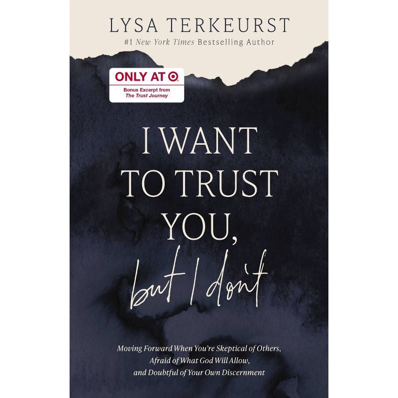 slide 1 of 1, Harper Christian I Want to Trust You But I Don't - Target Exclusive Edition - by Lysa TerKeurst (Hardcover), 1 ct