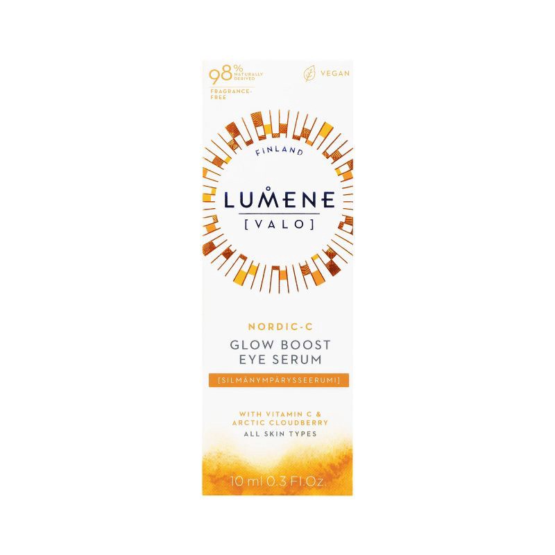 slide 3 of 6, Lumene Nordic-C Valo Glow Boost Eye Serum - 1 fl oz, 1 fl oz