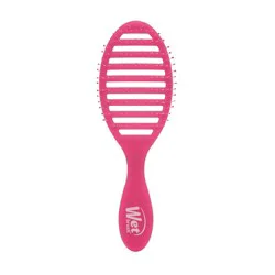 Wet Brush Speed Dry Detangler Hair Brush for Quick Heat Drying Styles - Frost Pink