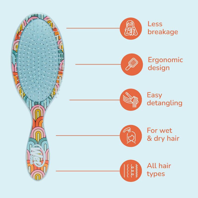 slide 3 of 7, Wet Brush Original Detangling Hair Brush - Endless Summer Rainbow - Limited Edition, 1 ct