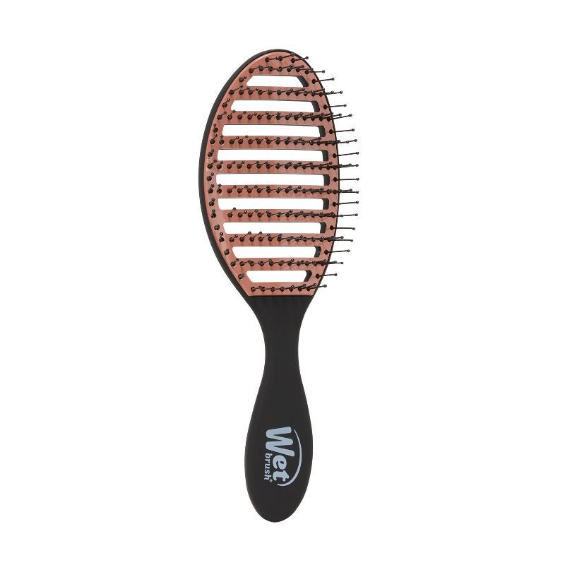 slide 3 of 10, Wet Brush Ceramic Speed Dry Detangling Hair Brush - Black, 1 ct
