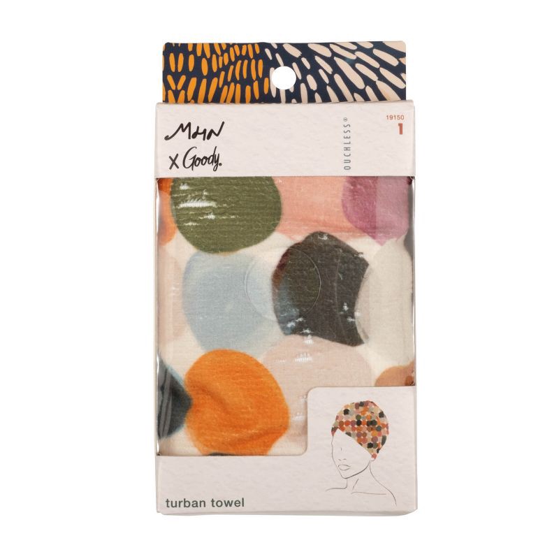 slide 1 of 6, Goody x Morgan Harper Nichols 2.0 Micro Fiber Hair Towel, 1 ct