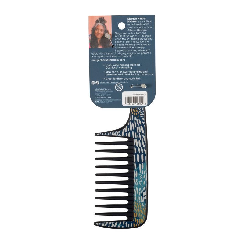 slide 2 of 4, Goody x Morgan Harper Nichols 2.0 Shower Comb, 1 ct