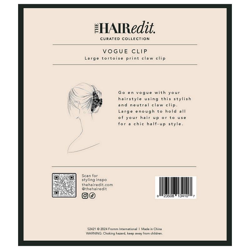 slide 6 of 6, The Hair Edit Vogue Claw Clip, 1 ct