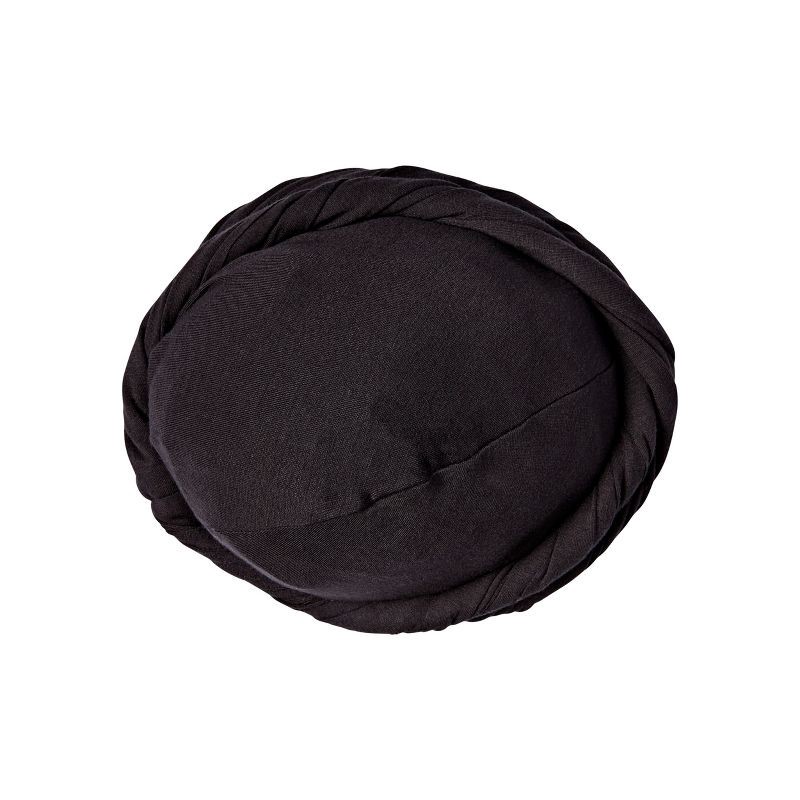 slide 2 of 4, KISS Products Colors & Care Satin Lined Halo Turban Set - Black - 3pk, 3 ct