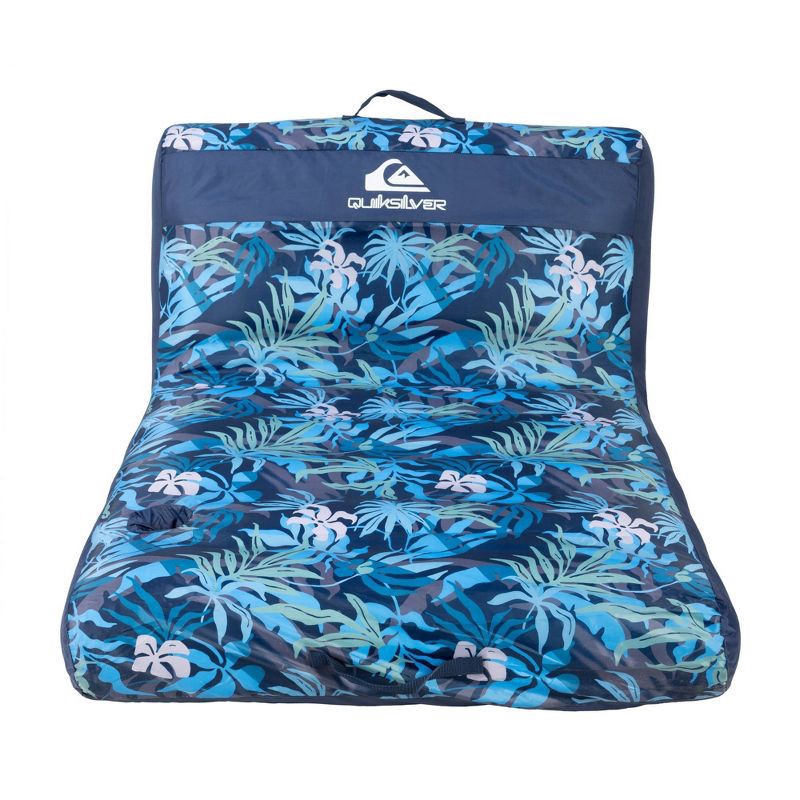 slide 1 of 7, Quiksilver Floral Mini Lounger - Blue, 1 ct