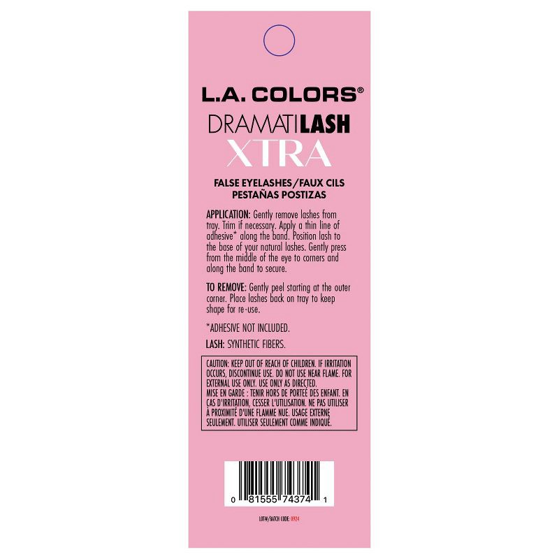 slide 2 of 6, L.A. Colors Dramatilash Xtra - Vixn - 2ct, 2 ct