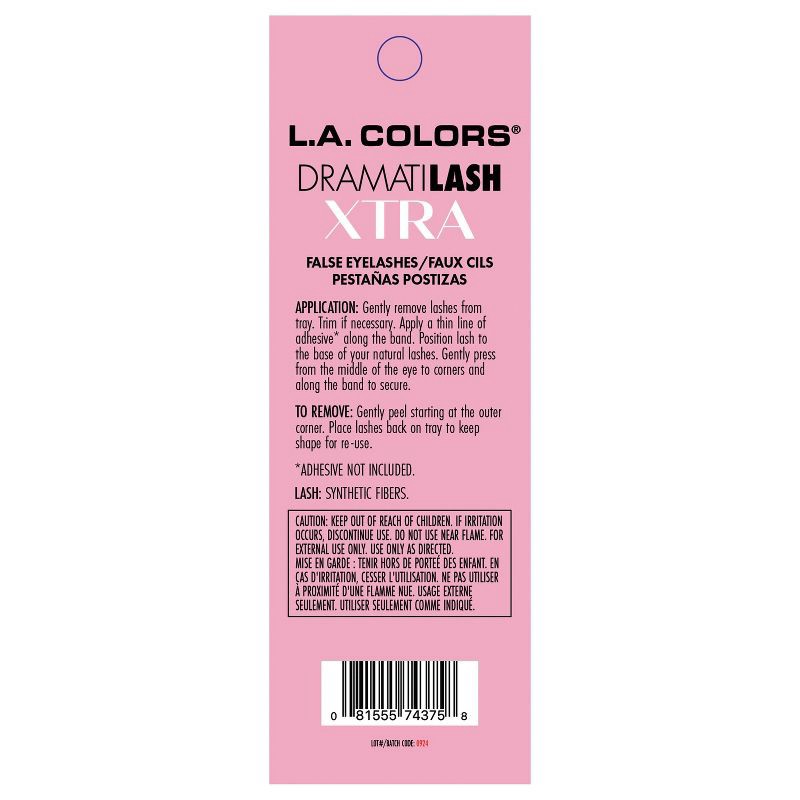 slide 2 of 6, L.A. Colors Dramatilash Xtra - Wispy Sesh - 2ct, 2 ct