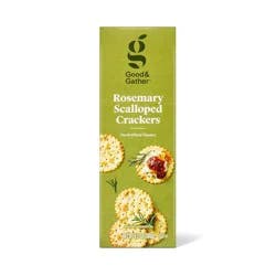 Rosemary Scalloped Crackers - 6.5oz - Good & Gather™