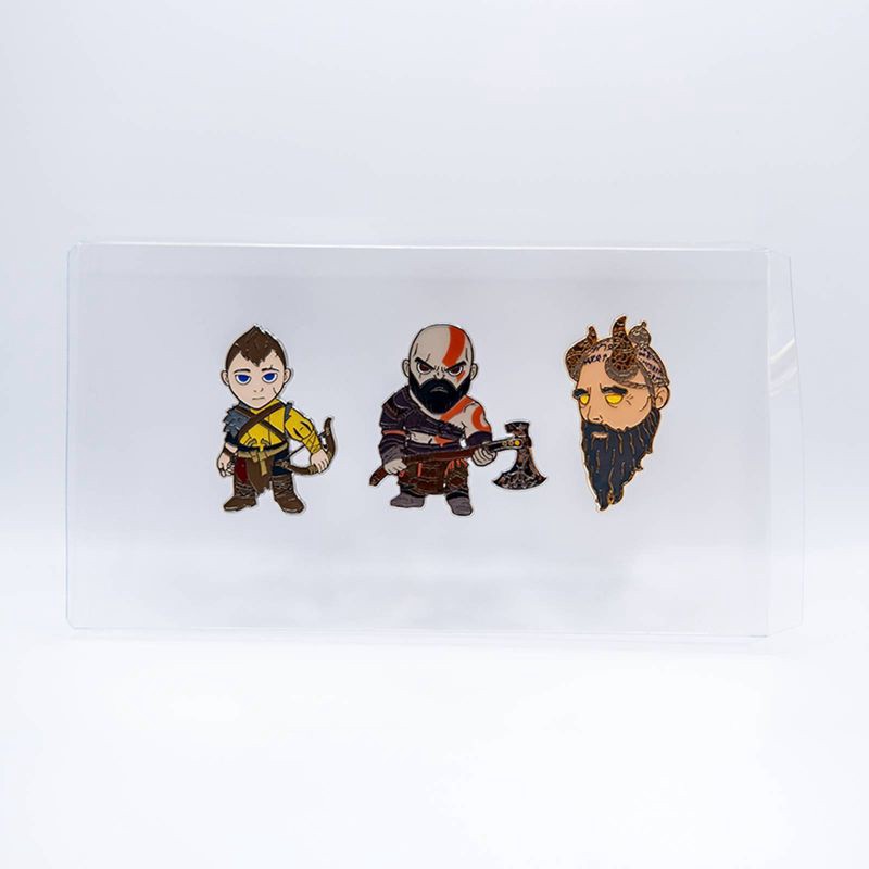 slide 2 of 2, Traly God of War 3pk Pin Set, 3 ct