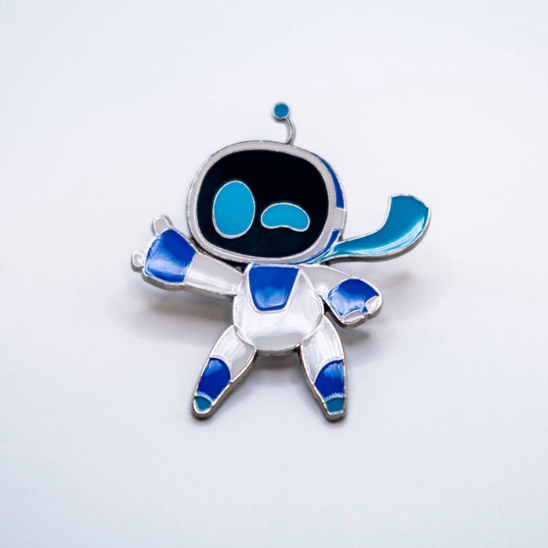 slide 2 of 3, Traly PlayStation Astro Bot Pin, 1 ct
