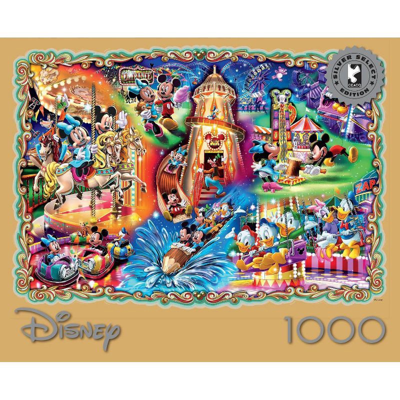 slide 4 of 4, Buffalo Games Disney Mickey's Carnival Jigsaw Puzzle - 1000pc, 1000 ct
