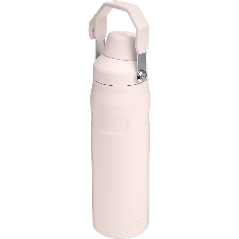 slide 2 of 3, Stanley 24oz IceFlow Aerolight Fast Flow Water Bottle - Rose Quartz: Stainless Steel Drinkware, 24 oz