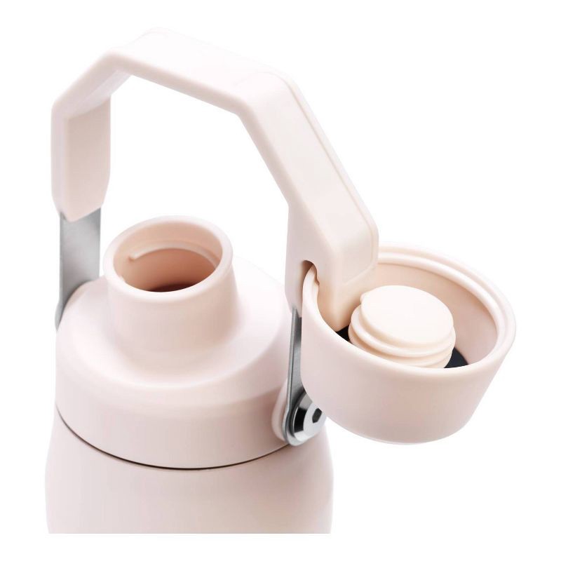 slide 3 of 3, Stanley 24oz IceFlow Aerolight Fast Flow Water Bottle - Rose Quartz: Stainless Steel Drinkware, 24 oz