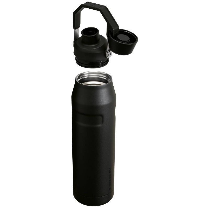 slide 3 of 3, Stanley 36oz IceFlow Aerolight Fast Flow Water Bottle - Black 2.0: Stainless Steel, Portable Drinkware, 36 oz