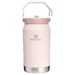 Stanley 64oz IceFlow Flip Straw Jug - Rose Quartz: Stainless Steel Drinkware