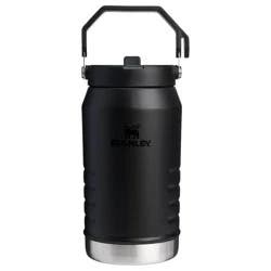 Stanley 64oz IceFlow Flip Straw Jug - Black 2.0: Stainless Steel Drinkware