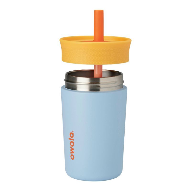 slide 3 of 6, Owala 12oz Kids' Stainless Steel Straw Tumbler - Day Dreams, 12 oz