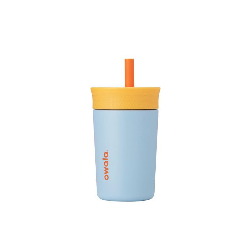 slide 1 of 6, Owala 12oz Kids' Stainless Steel Straw Tumbler - Day Dreams, 12 oz
