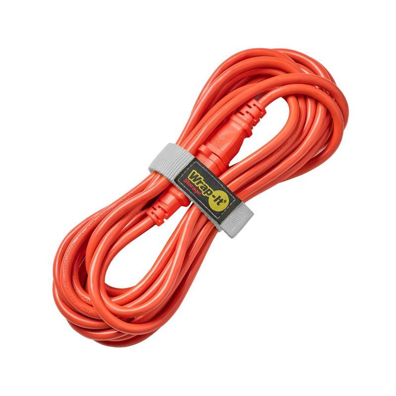 slide 2 of 10, Wrap-It 3pk 12"x1" Quick Straps, 3 ct