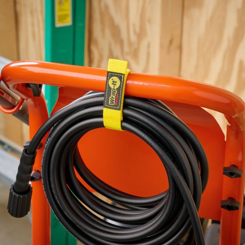 slide 8 of 10, Wrap-It 3pk 12"x1" Quick Straps, 3 ct