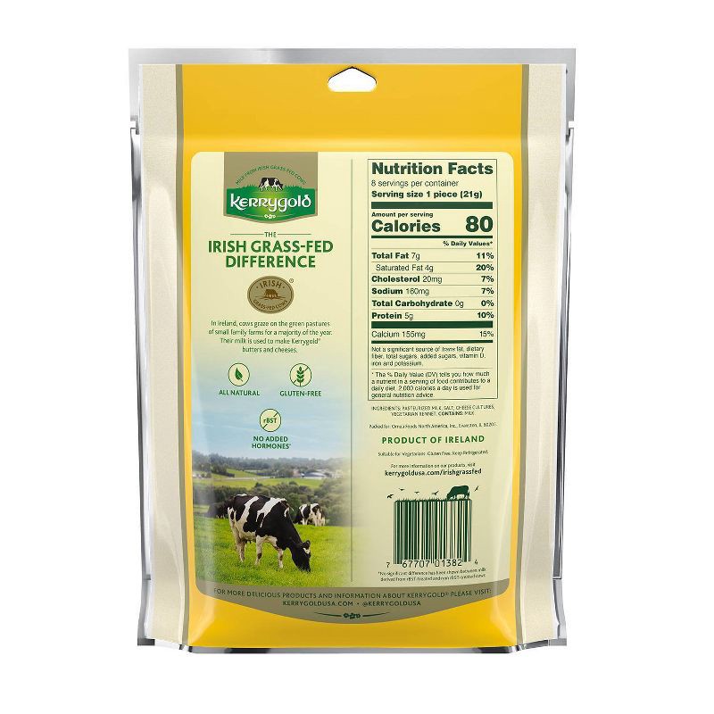 slide 2 of 3, Kerrygold Dubliner Cheese Snacking Sticks - 6oz, 6 oz