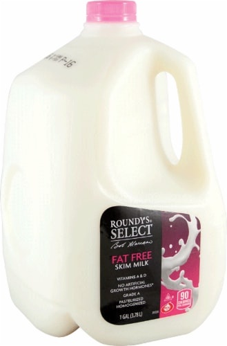 slide 1 of 1, Roundy's Roundys Select Fat Free Skim Milk, 1 gal