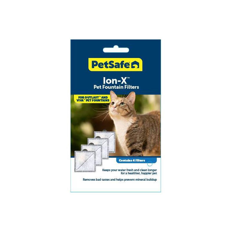 slide 2 of 6, PetSafe 4pk Dog and Cat IonX Automated Fountain Filter, 4 ct