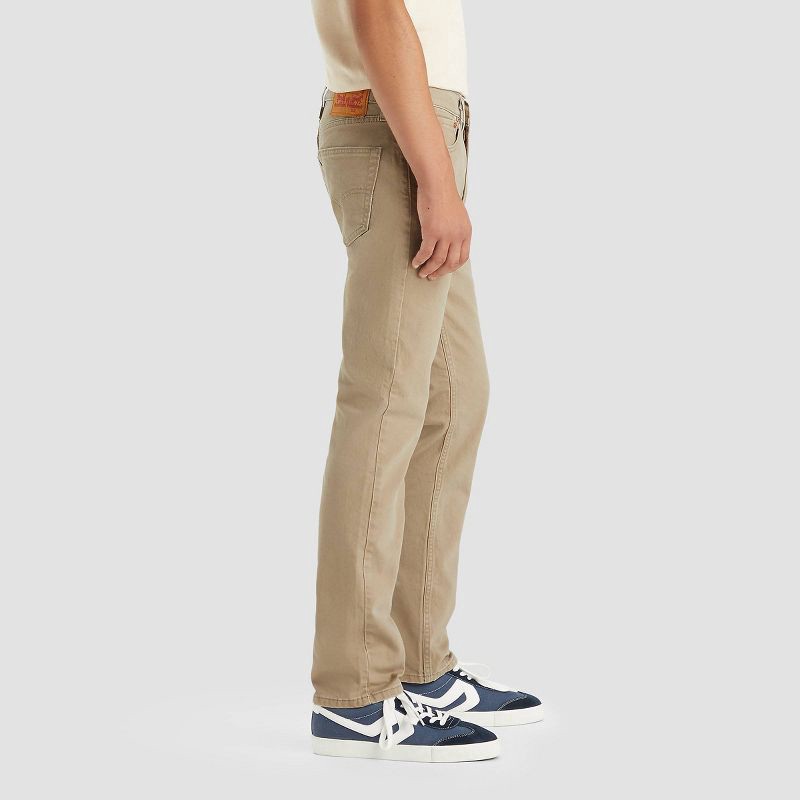 slide 2 of 3, Levi's® Men's 511™ Slim Fit Jeans - Khaki 29x30: Heavyweight Denim, Mid Rise, Stretch Fabric, 1 ct