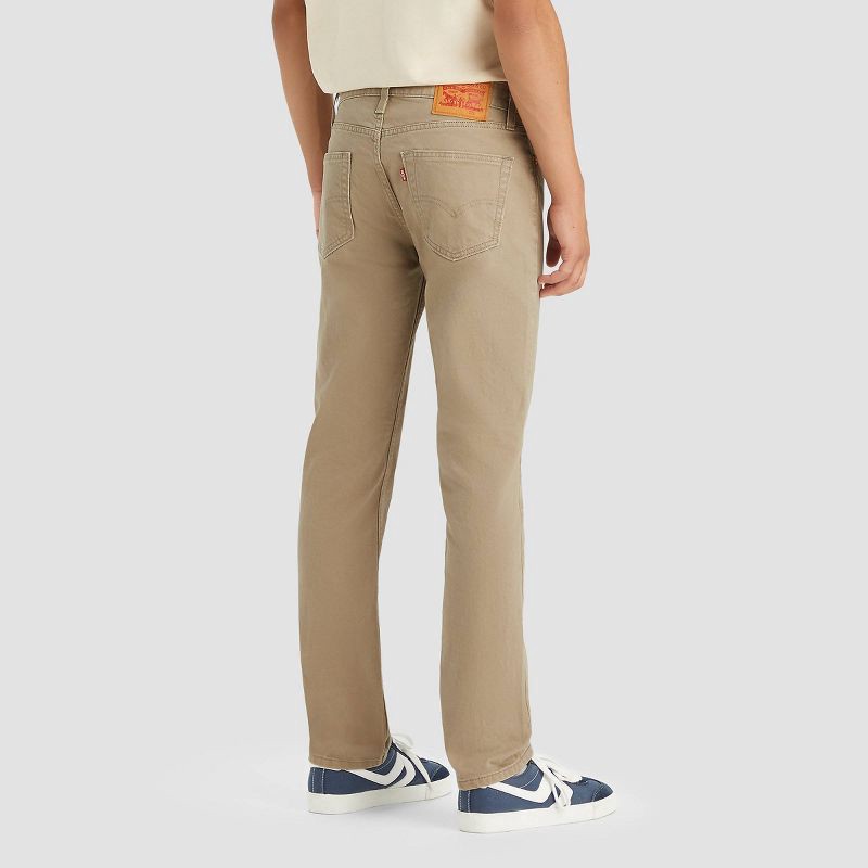 slide 3 of 3, Levi's® Men's 511™ Slim Fit Jeans - Khaki 32x32: Heavyweight Denim, Mid Rise, Stretch, Fly Button, Zipper Closure, 1 ct