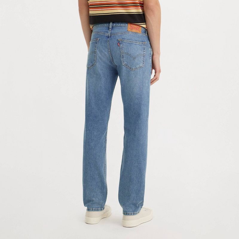 slide 3 of 4, Levi's® Men's 505™ Regular Fit Straight Leg Jeans - Blue Denim 33x30: Heavyweight Cotton, Mid Rise, 1 ct