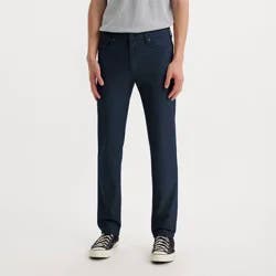 Levi's® Men's 511™ Slim Tech Five Pocket Pants - Navy Waves 29x30: Midweight Knit, Stretch, Mid Rise, Fly Button & Zipper