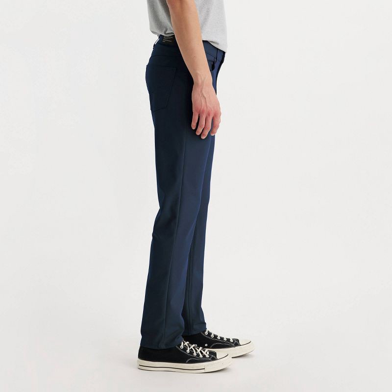 slide 2 of 3, Levi's® Men's 511™ Slim Tech Five Pocket Pants - Navy Waves 33x32: Midweight, Stretch Knit, Mid Rise, 1 ct