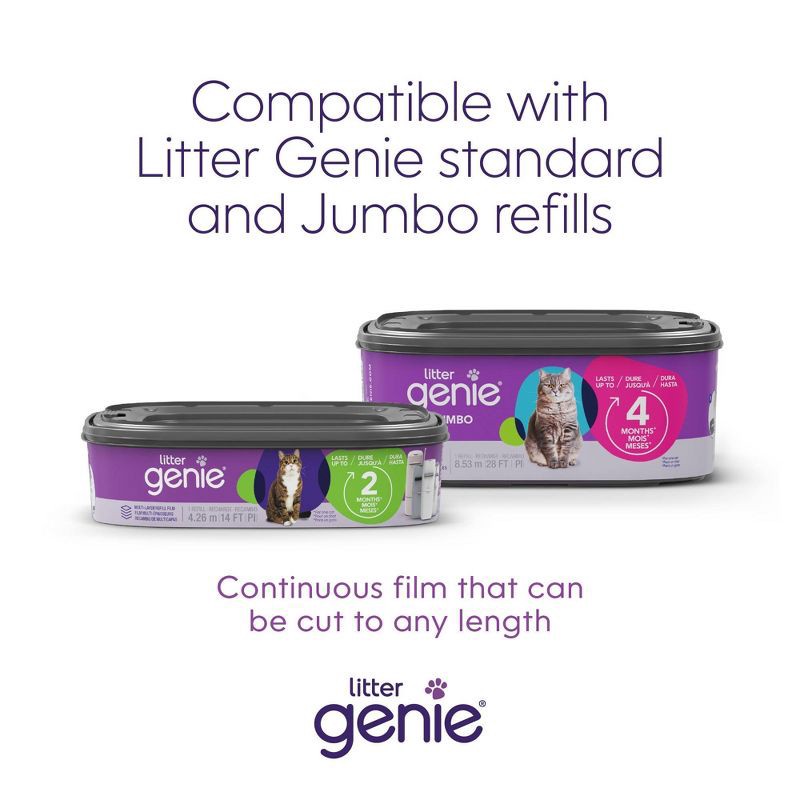 slide 6 of 14, Litter Genie Design Pail Cat Waste Container System - 4pc, 4 ct