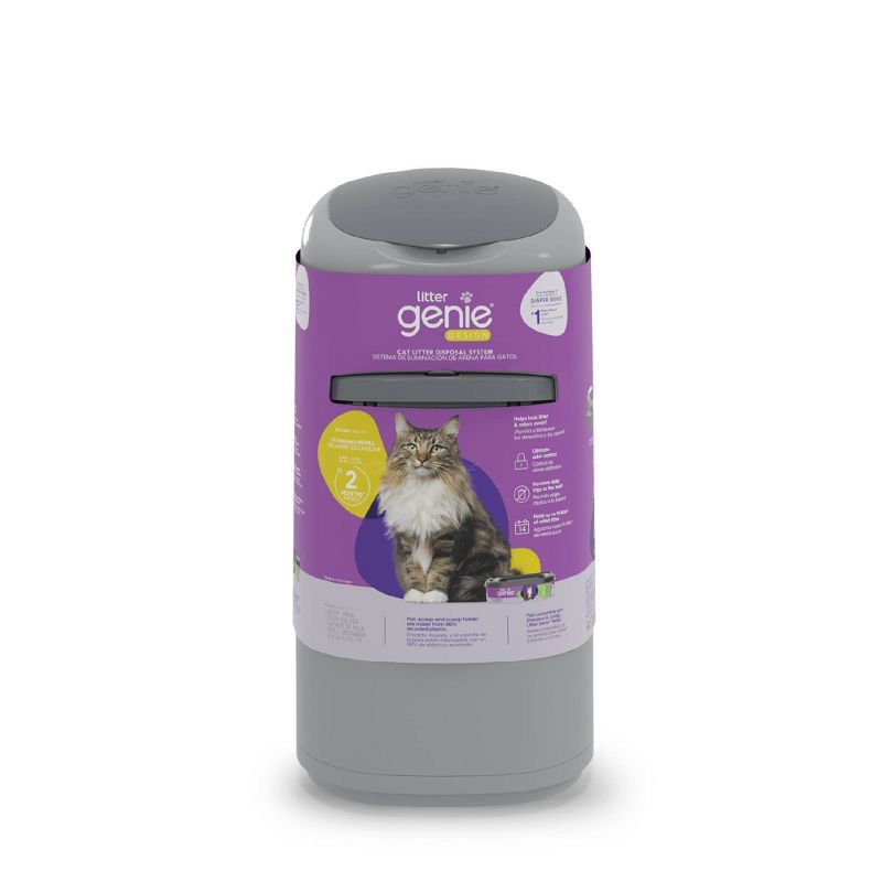 slide 1 of 14, Litter Genie Design Pail Cat Waste Container System - 4pc, 4 ct