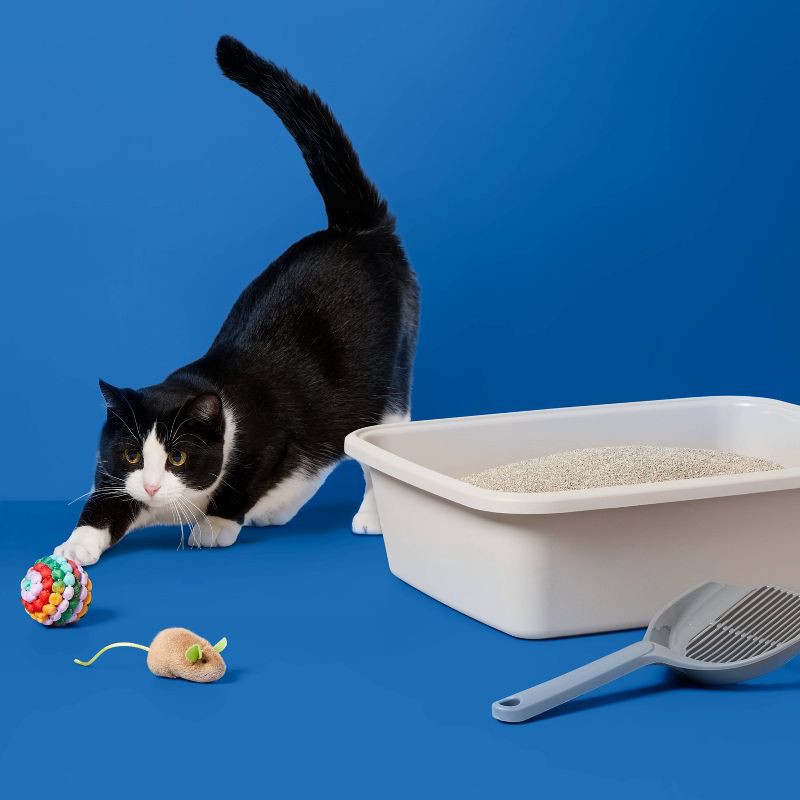 slide 2 of 5, Lightweight Fragrance Free with Baking Soda Clumping Cat Litter - 13.5lbs - up&up™, 13.5 lb