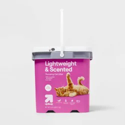 Lightweight Scented Clumping Cat Litter - 13.5lbs - up&up™