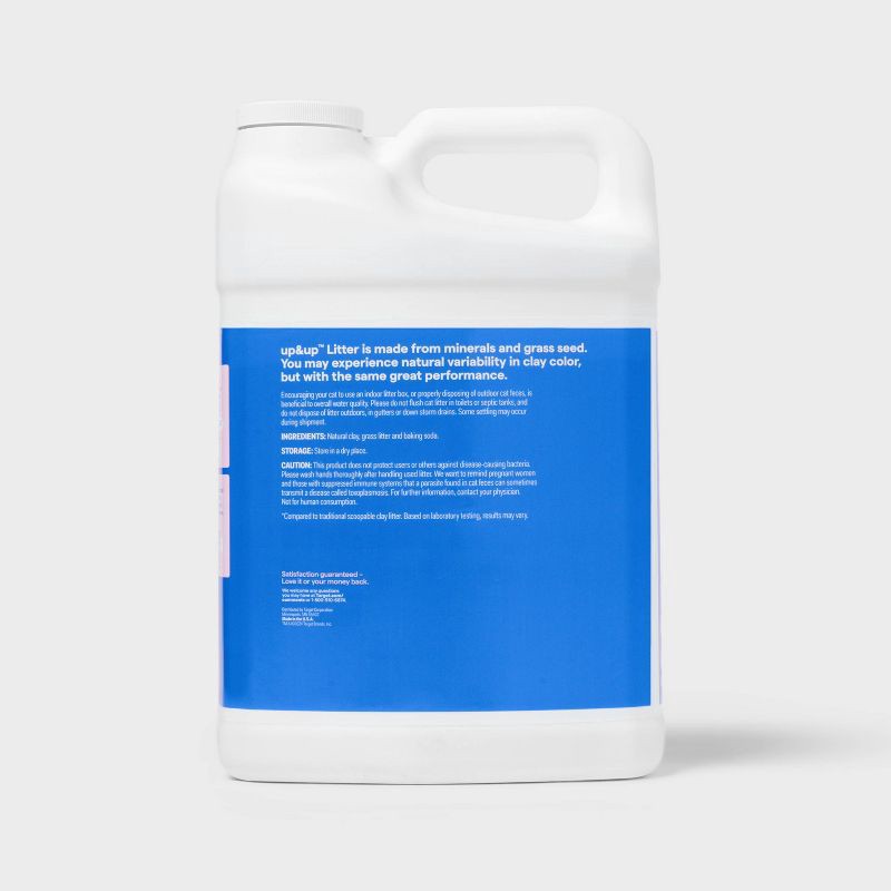 slide 3 of 5, Lightweight Unscented Fragrance Free with Baking Soda Clumping Cat Litter - 7.5lbs - up&up™, 7.5 lb