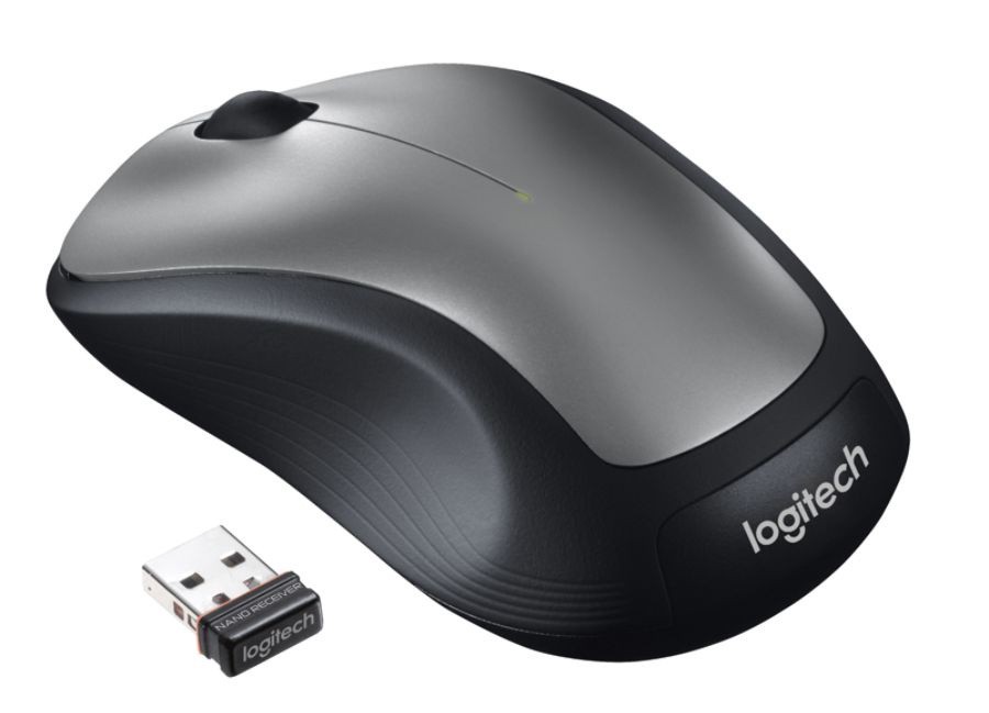 slide 2 of 4, Logitech M310 Wireless Optical Mouse, Silver, 1 ct