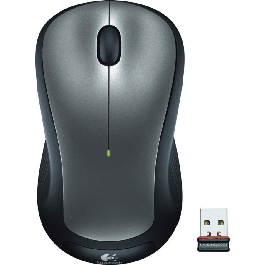 slide 3 of 4, Logitech M310 Wireless Optical Mouse, Silver, 1 ct