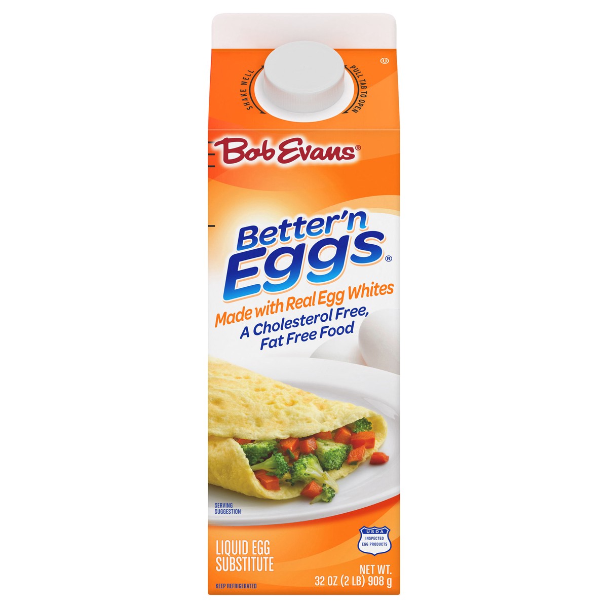 slide 1 of 9, Bob Evans Better'n Eggs Liquid Egg Substitute 32 oz, 32 oz