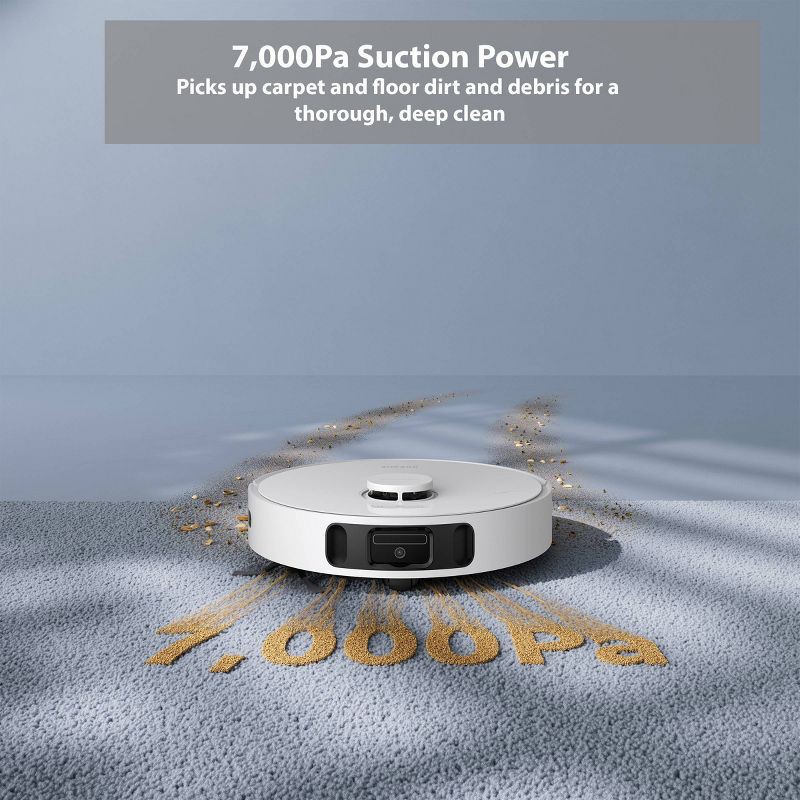 slide 3 of 12, Dreame E30 Ultra Robot Vacuum and Mop White, 1 ct
